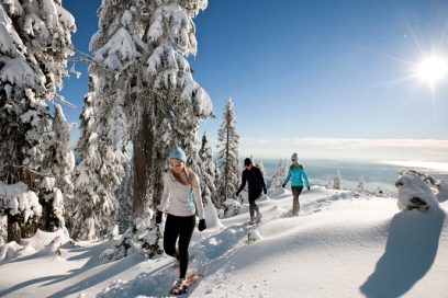 snowshoers-grouse-mountain-bc